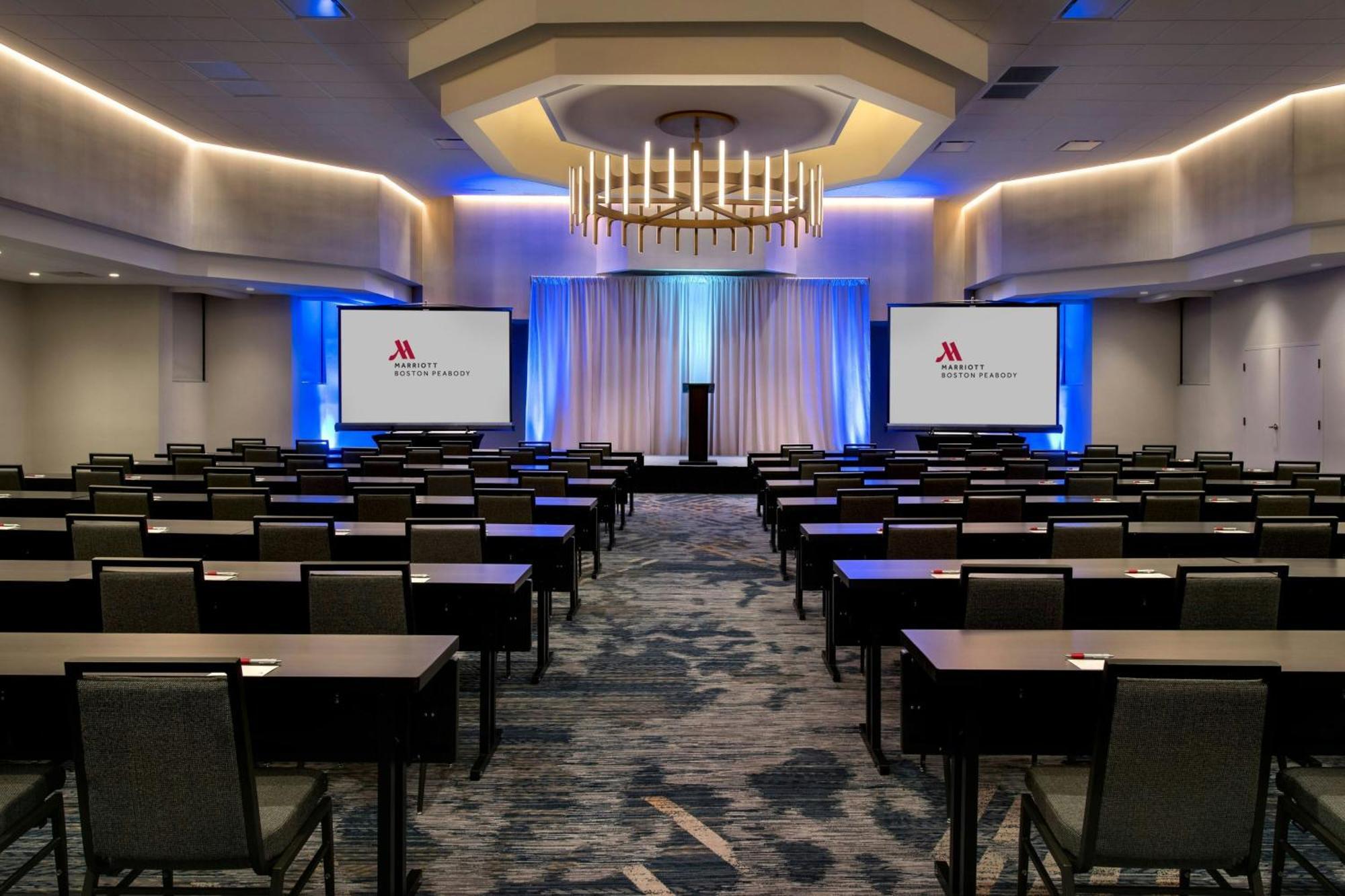 Boston Marriott Peabody Otel Dış mekan fotoğraf
